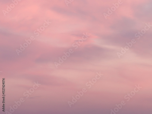 Obraz na płótnie Pink evening sky