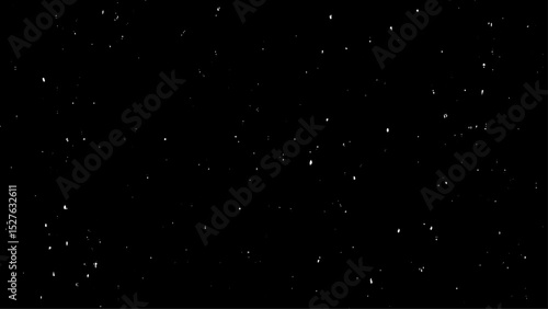 Snow texture hi-res for retouch works - abstract photo texture of the real snow on the black background for adding and editing as a background.