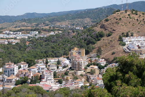 view of the city of Malaga  spain europe