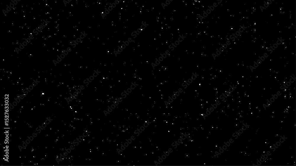 Fototapeta premium Flying dust particles on a black background