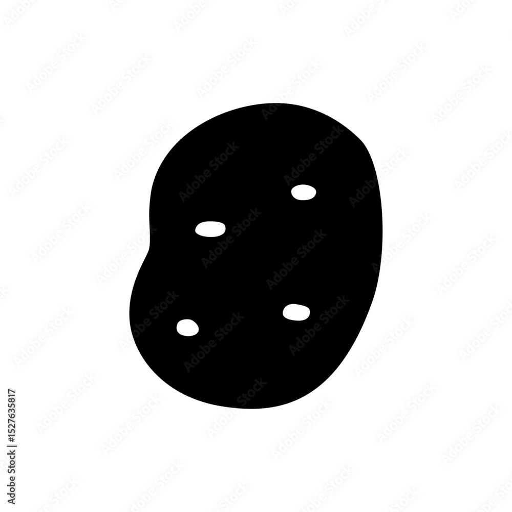 Fototapeta premium potato icon
