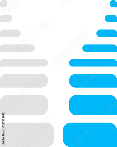 Chat text message bubbles vector illustration