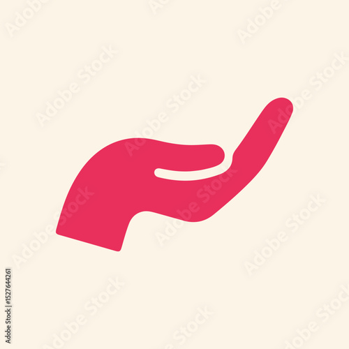 Protecting hands trendy artwork ravishing abstract vector illustration colorful applied design