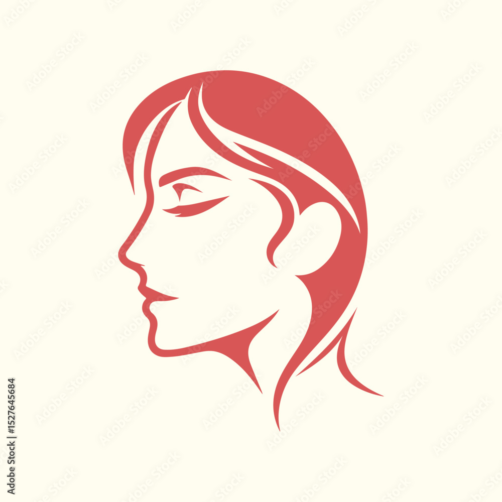 Woman hair trendy artwork beautiful abstract vector illustration colorful applicative design Woman hair trendy artwork beautiful abstract vector illustration colorful applicative design
