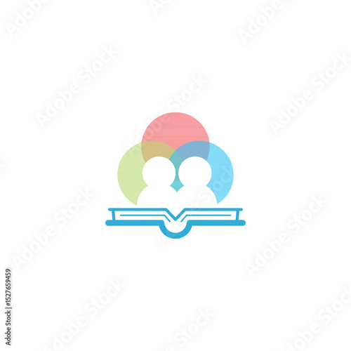 Symbolic Representation of Education, Community, and Shared Knowledge.