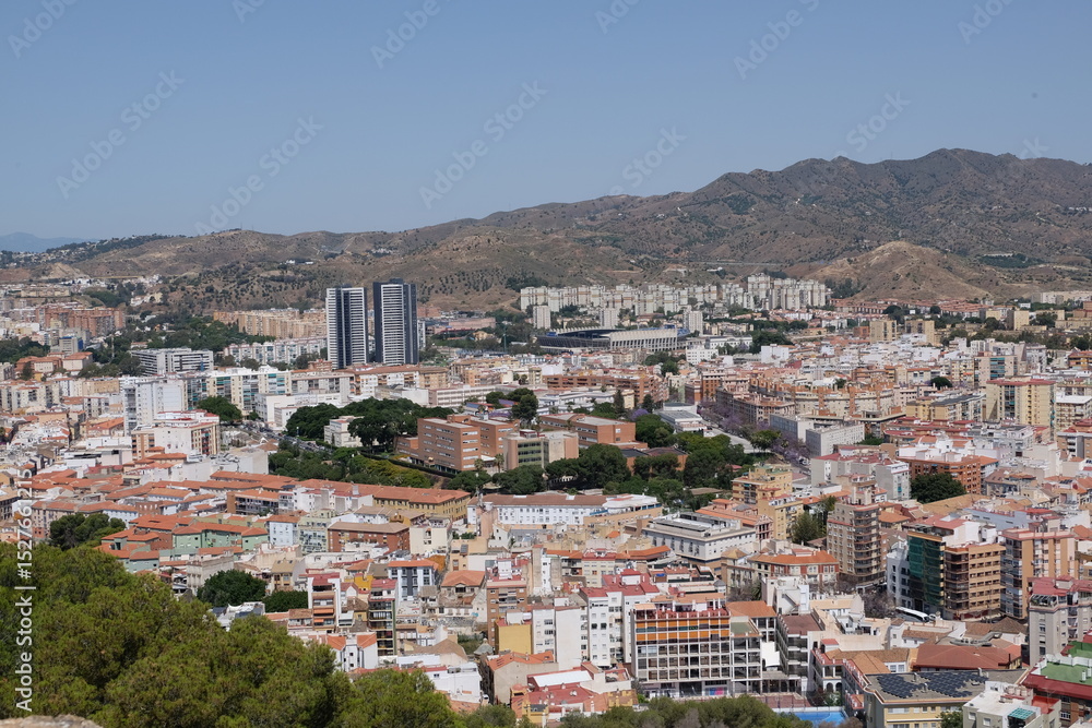 Obraz premium view of the city of spain