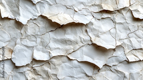 Close-up of recycled paper fiber texture, eco-conscious sustainable background