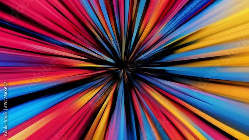 Wallpaper Mural Bold color bursts pulse to a beat, camera moves forward quickly, vibrant energy Torontodigital.ca