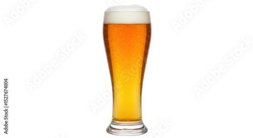 Fotografie Isolated Glass of Beer