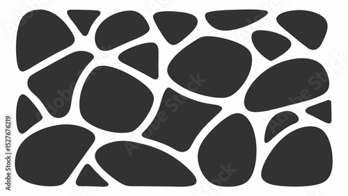 Abstract Pebble Pattern: Seamless Texture for Design Projects