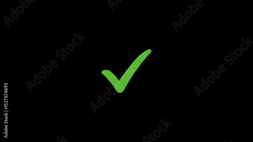 Green Tick Mark Animation
