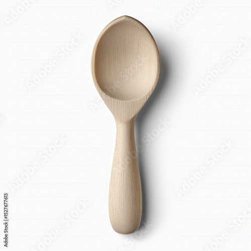 wooden spoon isolated