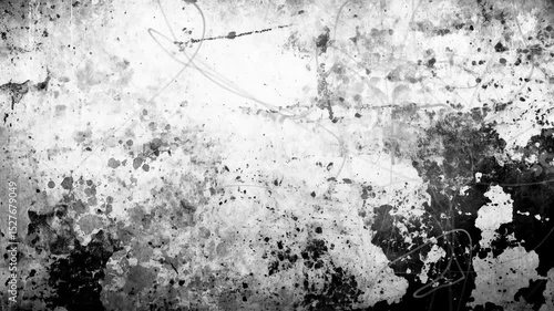 Wallpaper Mural Animated grunge texture background, fast frame change, looping dynamic monochrome background, old concrete wall with scratches and cracks Torontodigital.ca