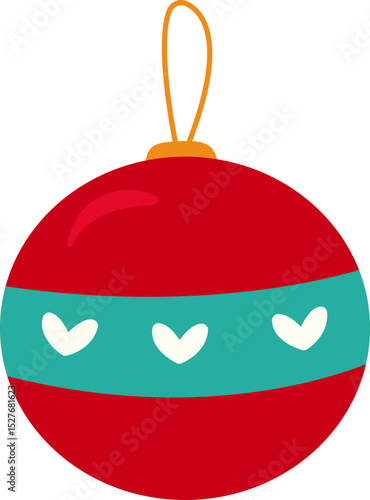 christmas ball illustration