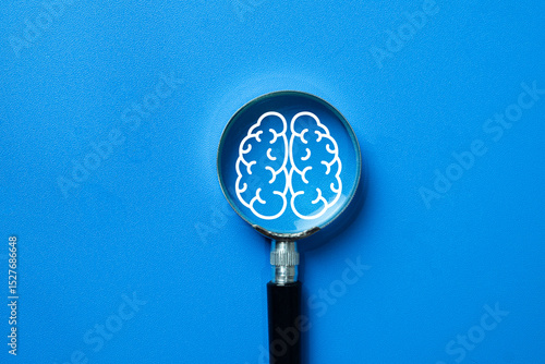 Фотография Concept for psychology, mental health awareness,Education,Creative idea,intelligence,new ideas