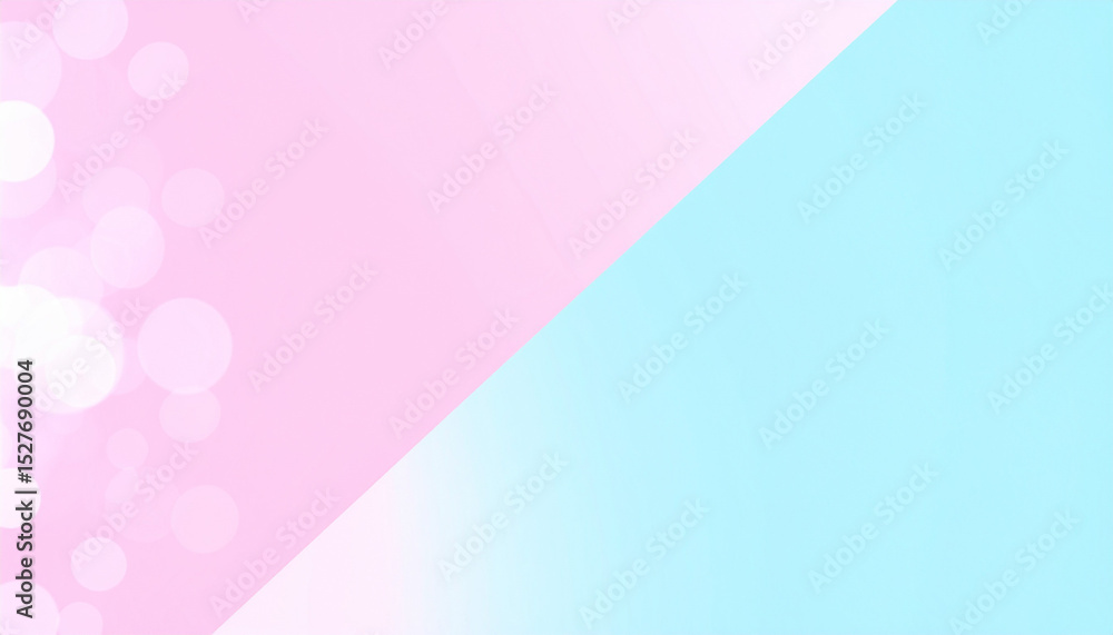 Obraz premium ライトピンクとブルーのやさしい背景