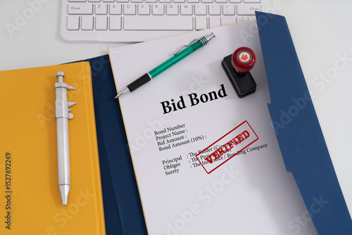 A Bid bond concept, a guarantee provided by a bidder (contractor) to the project owner