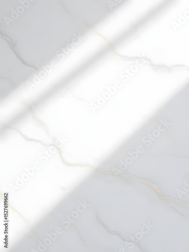 Elegant white marble texture with gold veins and dramatic shadow overlay