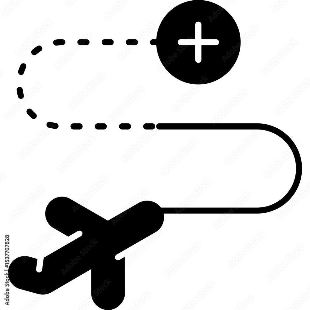 Fototapeta premium Request Routing and Shaping Icon