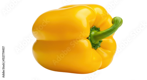 Isolated yellow bell pepper