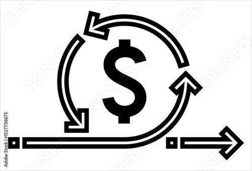 Cash Flow Icon Y_2303002