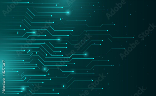 Modern technologies of digital information transmission. Vector illustration. Sketch for creativity.