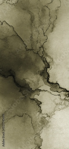 A textured abstract design featuring earthy tones and flowing lines, creating a sense of depth and movement.