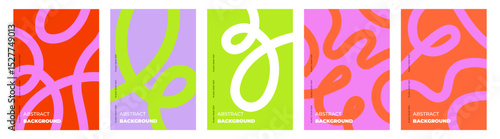 Vibrant Geometric Abstract Background with Bold Color lines and Shapes. A lively abstract background featuring colorful shapes with bold design elements perfect for modern and creative projects