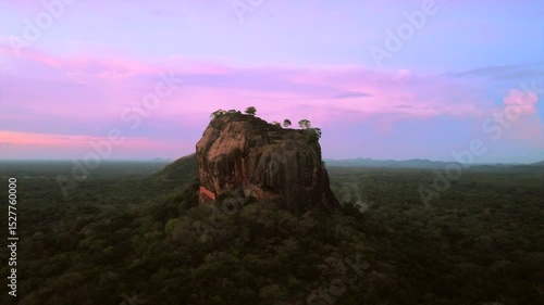 Lion Rock of Sigiriya in Sri Lanka - Ancient Fortress and UNESCO Heritage Site