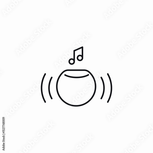 music box icon sign vector