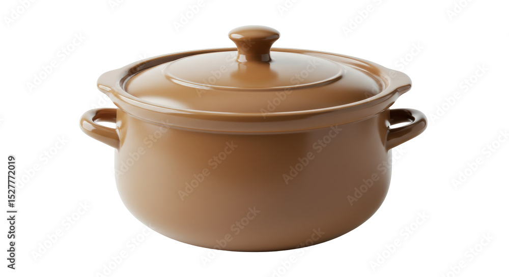 Isolated Cooking Pot Isolated Cooking Pot
