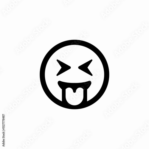 banter mood icon sign vector