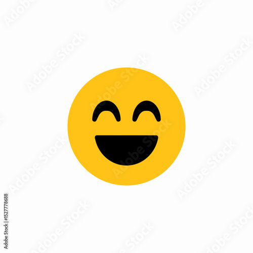 delightful impression icon sign vector
