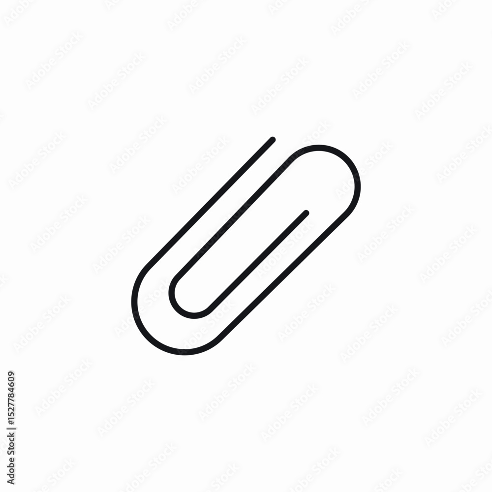 paper clip icon sign vector paper clip icon sign vector