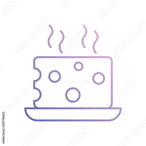 Cheese  Vector icon