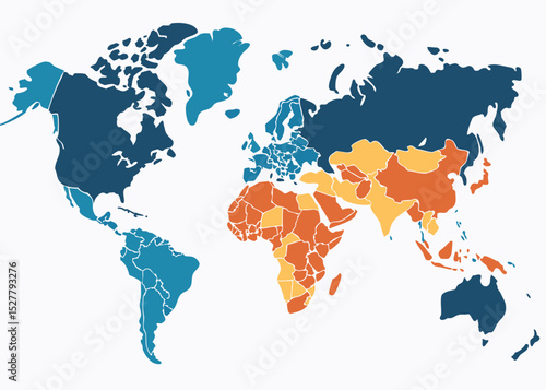 Remote work statistics by country heatmap