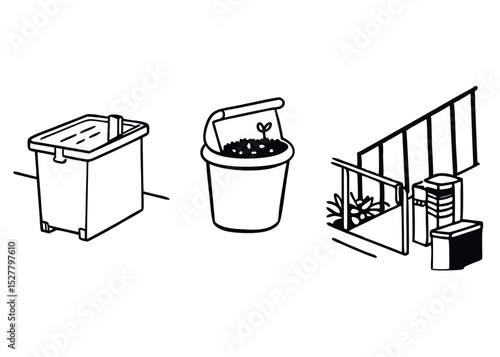 Composting methods for urban dwellers