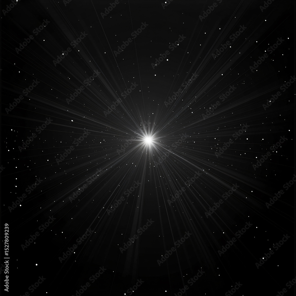 Fototapeta premium glow effect on black background 