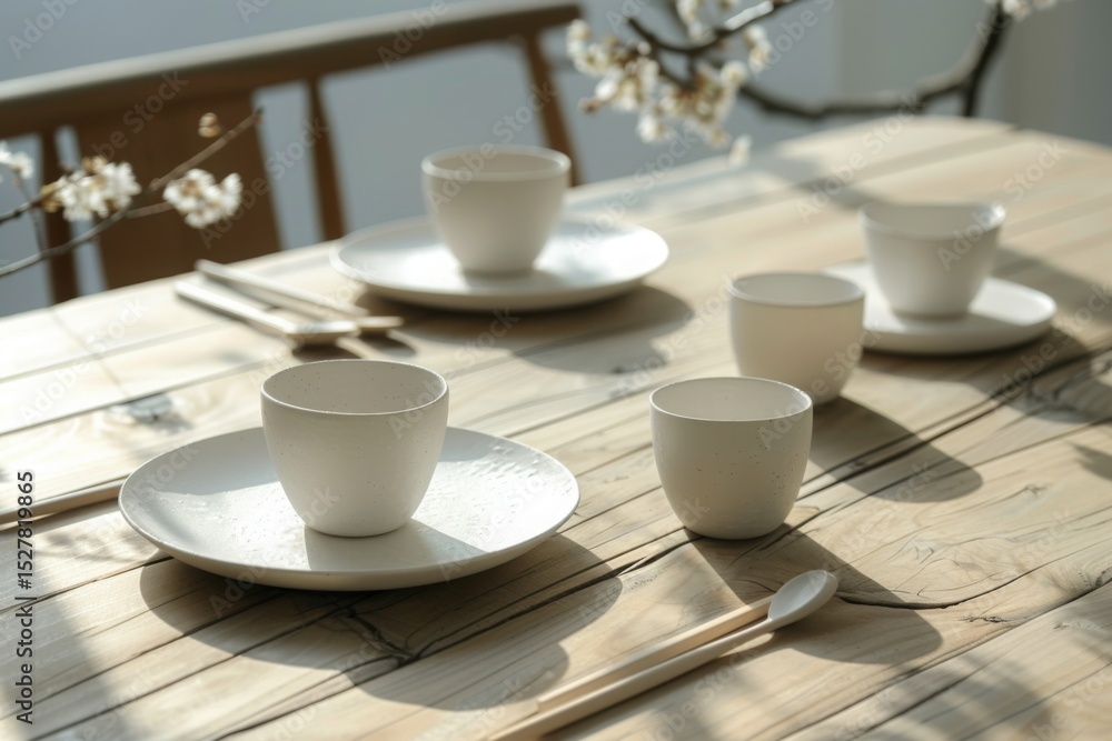 Fototapeta premium Minimalist ceramic
