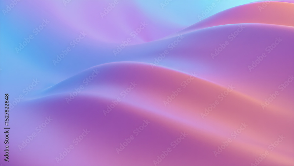 Naklejka premium Abstract Purple and Pink Gradient Waves Background