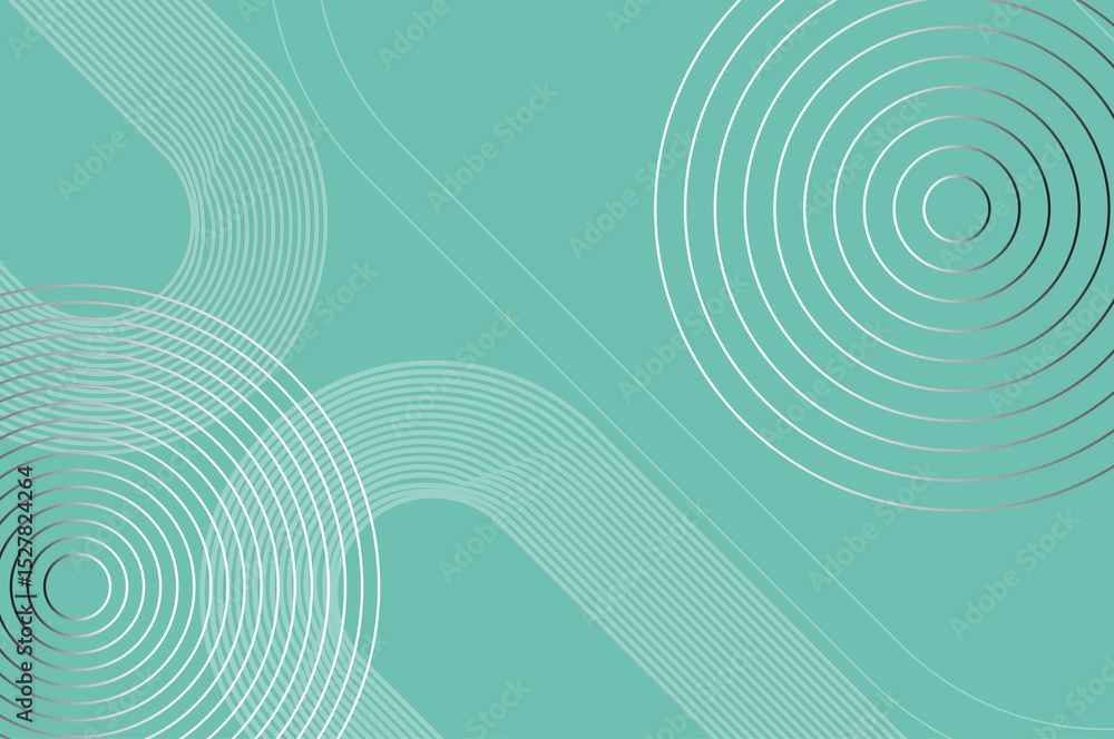 Fototapeta premium abstract background with pastel memphis elements and posters, banners and website landing pages design