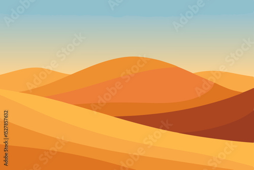 sand dunes in the desert