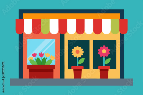 window with flowers