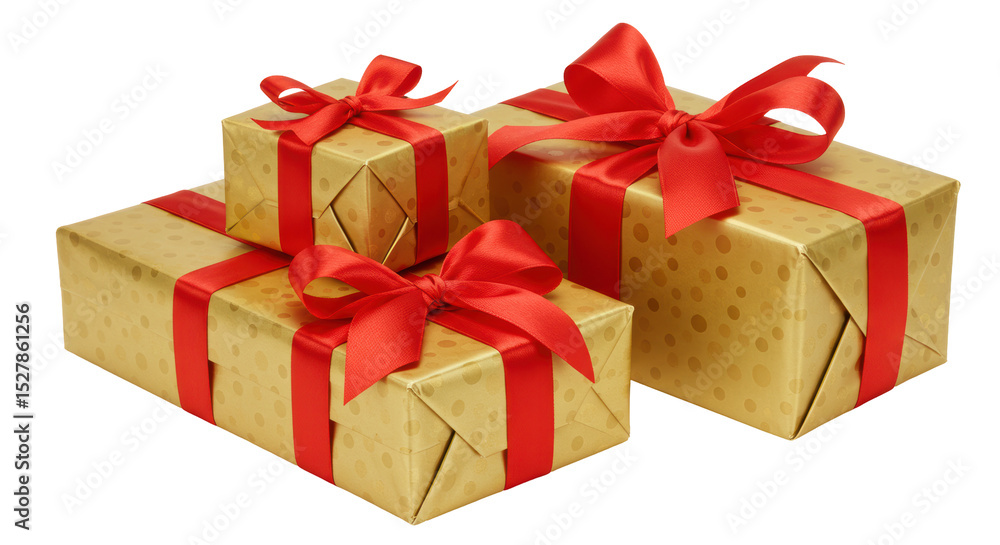 Obraz premium Isolated Gift Boxes