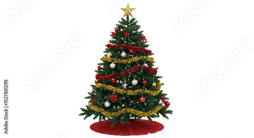 Isolated Christmas Tree