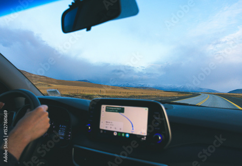 Conduciendo en Patagonia. Ruta chilena.