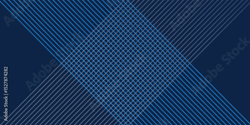 Light Blue vector cover with straight stripes. Glitter abstract illustration with colored sticks. Smart design for business ads. Vector Abstract, science, futuristic, energy technology concept