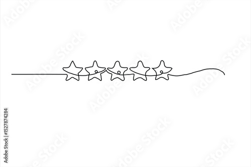 stars line art