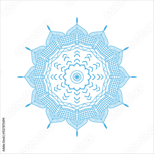 mandala round ornament