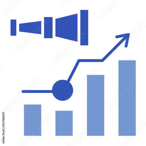 Long-Term Vision  Icon Element For Design	